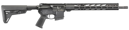 [736676085323] Ruger 8532 AR-556 MPR  350 Legend 5+1 16.38" Threaded Barrel, Hard Coat Anodized Finish, 15" Free-Float Handguard, Magpul SL Buttstock On Mil-Spec Buffer Tube, Black Magpul Grip