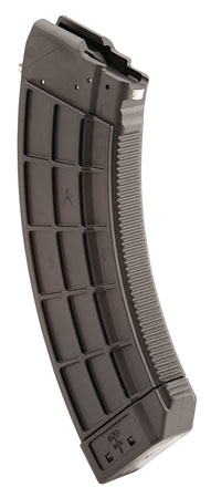 [787450532892] US Palm MA692A Standard  30rd 7.62x39mm Fits AK-47 Black Polymer w/Stainless Steel Latch