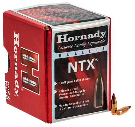 [090255170160] Hornady 17016 NXT  17 Cal .172 15.50 gr NTX 100 Per Box/ 40 Case