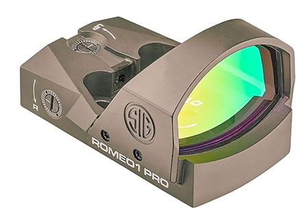 [798681617944] Sig Sauer Electro-Optics SOR1P103 Romeo1Pro  Flat Dark Earth 1 x 30 mm 6 MOA Red Dot