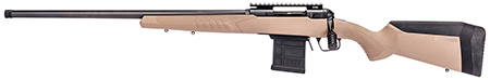 [011356575241] Savage Arms 57524 110 Tactical Desert 6.5 Creedmoor 10+1 24", Matte Black Metal, Flat Dark Earth Fixed AccuStock with AccuFit, Left Hand
