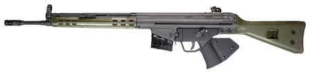 [897903002619] PTR 405 GI *CA Compliant *Reconditioned 308 Win,7.62x51mm NATO 18" 10+1, Black Parkerized Reciever, Green Synthetic Stock (Stock May Be Blemished), Black California Paddle Grip