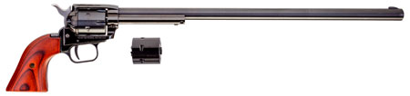 [727962703618] Heritage Mfg RR22MB16 Rough Rider  22 LR/22 WMR 6 Shot, 16" Black Steel Barrel, Black Zinc Alloy Frame, Black Cylinder Cocobolo Grip, Hammer/Thumb Safety, Exposed Hammer