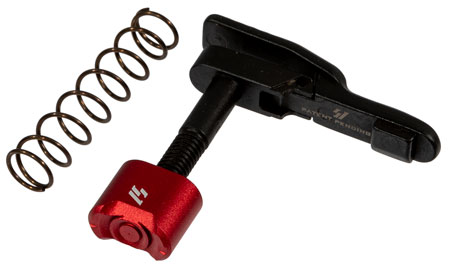 [708747548662] Strike ARAMBIMRRED Ambidextrous Magazine Release AR-15, M16 Mil-Spec Red Aluminum