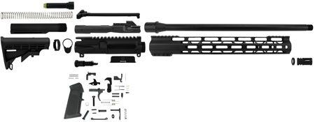 [745559515222] TacFire SSRK45ACPLPK AR Build Kit  Sports South Exclusive 45 ACP AR-Platform Black Nitride