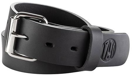 [816161023488] 1791 Gunleather BLT014044SBLA 01  Gun Belt Stealth Black Leather 40/44 1.50" Wide Buckle Closure
