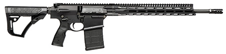 [818773021289] Daniel Defense 0215822207055 DD5 V4 *CA Compliant 6.5 Creedmoor 18" 10+1 Black Hard Coat Anodized 6 Position w/SoftTouch Overmolding Stock MLOK