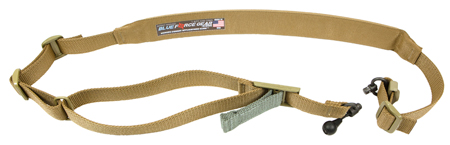[814520019981] Blue Force Gear VCAS2TO1RED200AACB Vickers 221 Coyote Tan Cordura Padded One-Two Point AR Platform