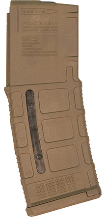 [840815114963] Magpul MAG556-MCT PMAG GEN M3 30rd Detachable w/Capacity Window 223 Rem/5.56x45mm NATO Fits AR-15/M16/M4 Coyote Tan Polymer