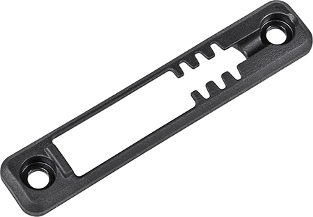 [840815100270] Magpul MAG616-BLK Tape Switch Mount Plate  Fits Surefire ST Black Polymer