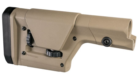 [840815109600] Magpul MAG672-FDE PRS Gen3 Precision Stock Fixed Adjustable Comb Flat Dark Earth Synthetic for AR-15, M16, M4