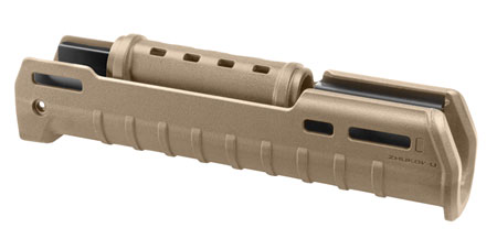 [840815117131] Magpul MAG680-FDE ZHUKOV-U Handguard Flat Dark Earth Polymer w/Aluminum Chassis 10.20"