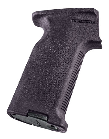 [840815117117] Magpul MAG683-PLM MOE-K2 Grip Aggressive Textured Plum Polymer for AK-47, AK-74
