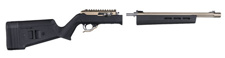 [840815113942] Magpul MAG760-BLK Hunter X-22 Stock Fixed Adjustable Comb Black Synthetic for Ruger 10/22 Takedown