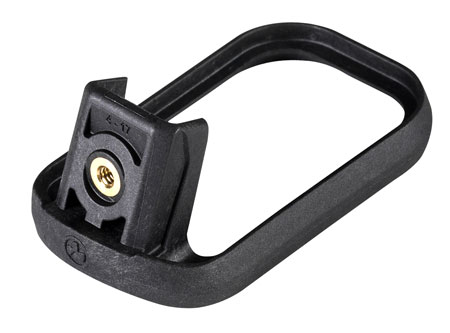 [840815117537] Magpul MAG932-BLK GL Enhanced Mag Well  Compatible w/Gen4 Glock 17/22/31/34/35/37 Black Polymer