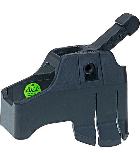 [858003000257] Maglula LU25B LULA Loader  &  Unloader Made of Polymer with Black Finish for 308 Win, 7.62x51mm NATO HK 91, G3