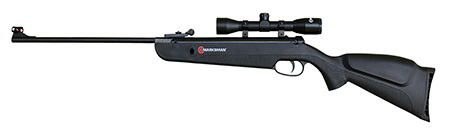 [026785120702] Marksman 2070 Air Rifle  177 Black Receiver Black Scope 4x32mm