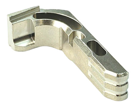 [080101993654] Cross Armory CRGMCSV Mag Catch  Extended Glock Gen1-3/P80 Silver Anodized Aluminum