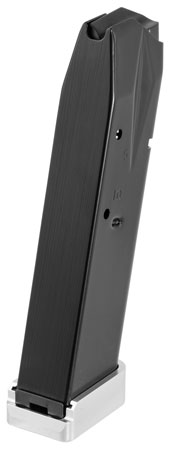 [765595515024] Mec-Gar P226X5910AFC Standard  10rd Extended 9mm Luger Fits Sig P226 X5 Blued w/Anti-Friction Coating Carbon Steel