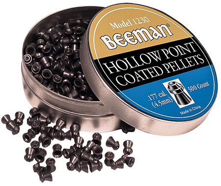 [026785012304] Beeman 1230 Coated  177 Hollow Point 500 Pellets/Tin