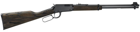 [619835011213] Henry H001GG Garden Gun Smoothbore Full Size 22 LR/Shotshell 15+1 18.50" Smooth Bore Barrel, Black Metal Finish, Black Ash Stock Right Hand