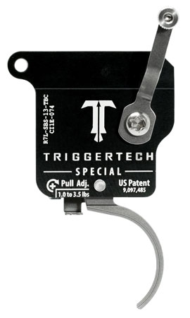 [885768000123] TriggerTech R7LSBS13TBC Special  Single-Stage Traditional Curved Trigger with 1-3.50 lbs Draw Weight for Remington 700 Left