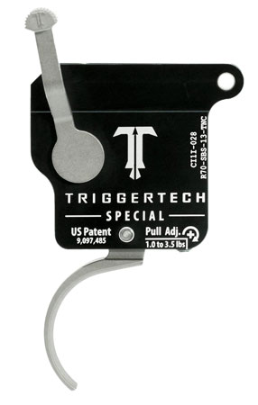 [885768000109] TriggerTech R70SBS13TNC Special Without Bolt Release Single-Stage Traditional Curved Trigger with 1-3.50 lbs Draw Weight for Remington 700 Right