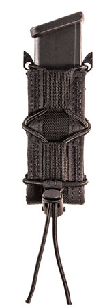 [849954000359] High Speed Gear 11PT00BK TACO Mag Pouch Single Black Nylon MOLLE Belts 2" Wide Compatible w/ Pistol