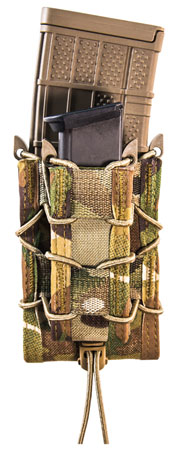 [849954028094] High Speed Gear 13DD10MC TACO Double Decker Mag Pouch MultiCam Nylon Belt Belts 2.25" Wide Compatible w/ Rifle Compatible w/ Pistol