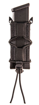 [849954027585] High Speed Gear 13PT10BK TACO Mag Pouch Single Black Nylon Belt Compatible w/ Pistol