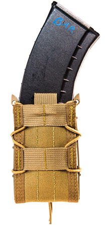 [849954027950] High Speed Gear 13TA10CB TACO Mag Pouch Coyote Brown Nylon Belt Compatible w/ Rifle