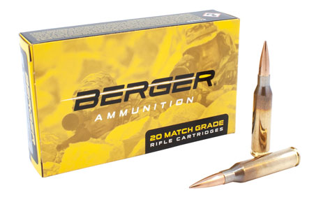 [679459300209] Berger Bullets 30020 Tactical Rifle 260Rem 130gr Hybrid Open Tip Match 20 Per Box/10 Case