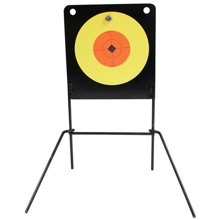 [029057476521] Birchwood Casey 47652 World of Targets Spoiler Alert Rimfire Pistol/Rifle Orange/Yellow AR400 Steel