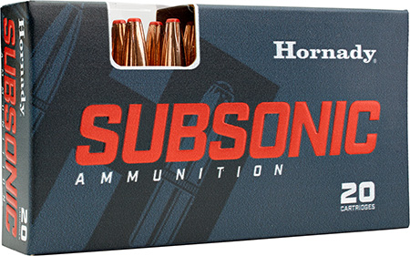 [090255808094] Hornady 80809 Subsonic Rifle 30-30Win 175gr Sub X 20 Per Box/10 Case
