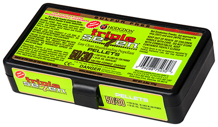 [039288750307] Hodgdon T75030 Triple Seven Pellets 50 Cal 30 Grain 100 Box/12 Case