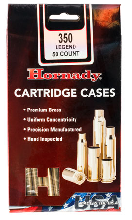 [090255872965] Hornady 87296 Unprimed Cases Cartridge 350 Legend Rifle Brass