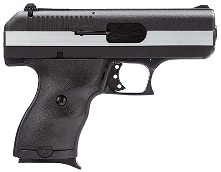 [752334038036] Hi-Point CF380HCT1 CF  380 ACP 8+1, 3.50" Black Steel Barrel, Black/Chrome Serrated Steel Slide, Black Polymer Frame  &  Grip