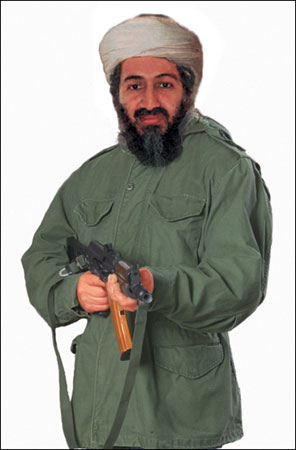 [816506026938] Action Target 1RT100 Military Terrorist Photo Osama Bin Laden Heavy Paper Hanging 24" x 38" Multi-Color 100 Per Box