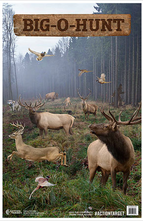 [816506026006] Action Target GSBIGHUNT100 Entertainment  Animals Paper Hanging 23" x 35" 100 Per Box