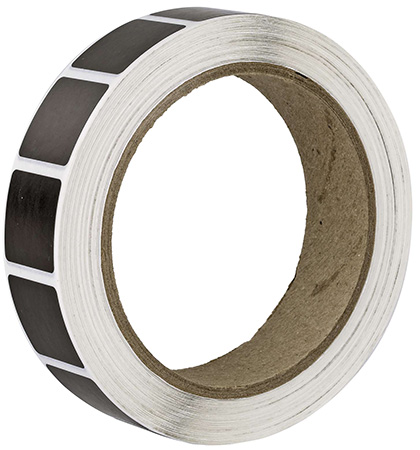 [816506027164] Action Target PASTBK Pasters  Black Adhesive Paper 7/8" 1000 Per Roll