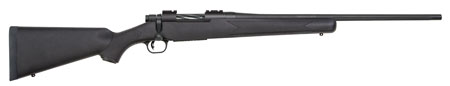 [015813280853] Mossberg 28085 Patriot  Full Size 350 Legend 4+1 22" Matte Blued Fluted Barrel, Drilled  &  Tapped Matte Blued Stainless Steel Receiver, Black Fixed Synthetic Stock, Right Hand