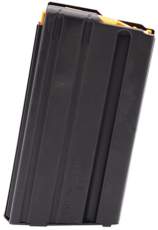 [766897412264] DuraMag 2023041178CPD SS  20rd 223 Rem/300 Blackout/5.56x45mm NATO for AR-15 Black w/Orange Follower
