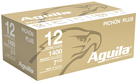 [640420002330] Aguila 1CHB1295 Pichon Plus High Velocity 12Gauge 2.75" 1 1/4oz 7.5Shot 10 Per Box/25 Case