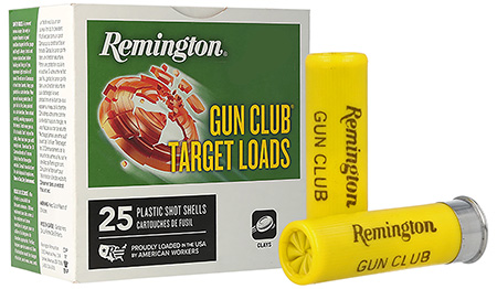 [047700348407] Remington Ammunition 20239 Gun Club  20Gauge 2.75" 7/8oz 7.5Shot 25 Per Box/10 Case