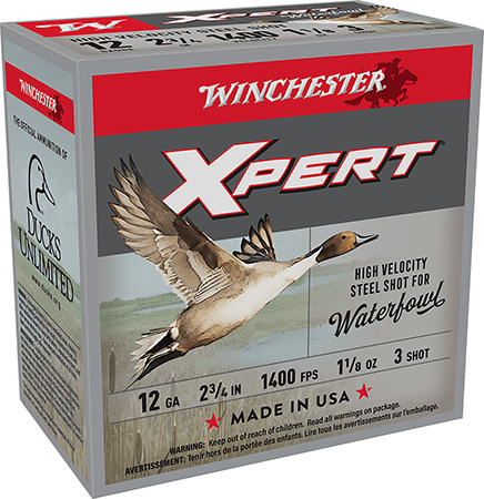[020892017207] Winchester Ammo WEX12H3 Super X Xpert High Velocity 12Gauge 2.75" 1 1/8oz 3Shot 25 Per Box/10 Case