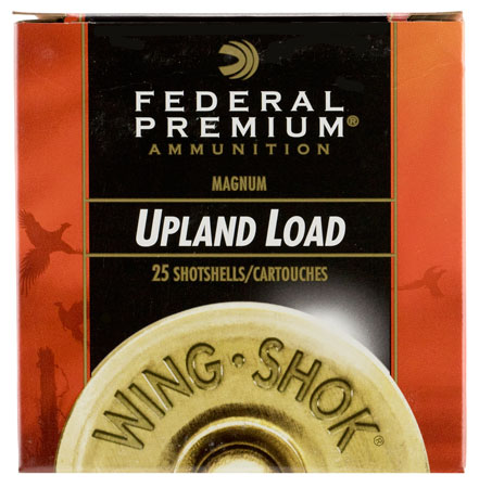 [029465025090] Federal P1295 Premium Wing-Shok Magnum 12Gauge 3" 1 5/8oz 5Shot 25 Per Box/10 Case