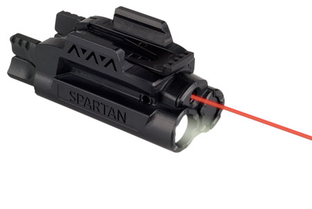 [798816543322] LaserMax SPSCR Red Spartan Light/Laser  Black 120 Lumens White LED
