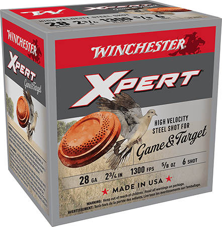 [020892019485] Winchester Ammo WE28GT6 Super X Xpert High Velocity 28Gauge 2.75" 5/8oz 6Shot 25 Per Box/10 Case