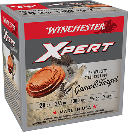 [020892019508] Winchester Ammo WE28GT7 Super X Xpert High Velocity 28Gauge 2.75" 5/8oz 7Shot 25 Per Box/10 Case