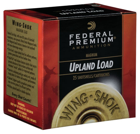 [029465026912] Federal PF1635 Premium Wing-Shok Pheasant Forever High Velocity 16Gauge 2.75" 1 1/8oz 5Shot 25 Per Box/10 Case